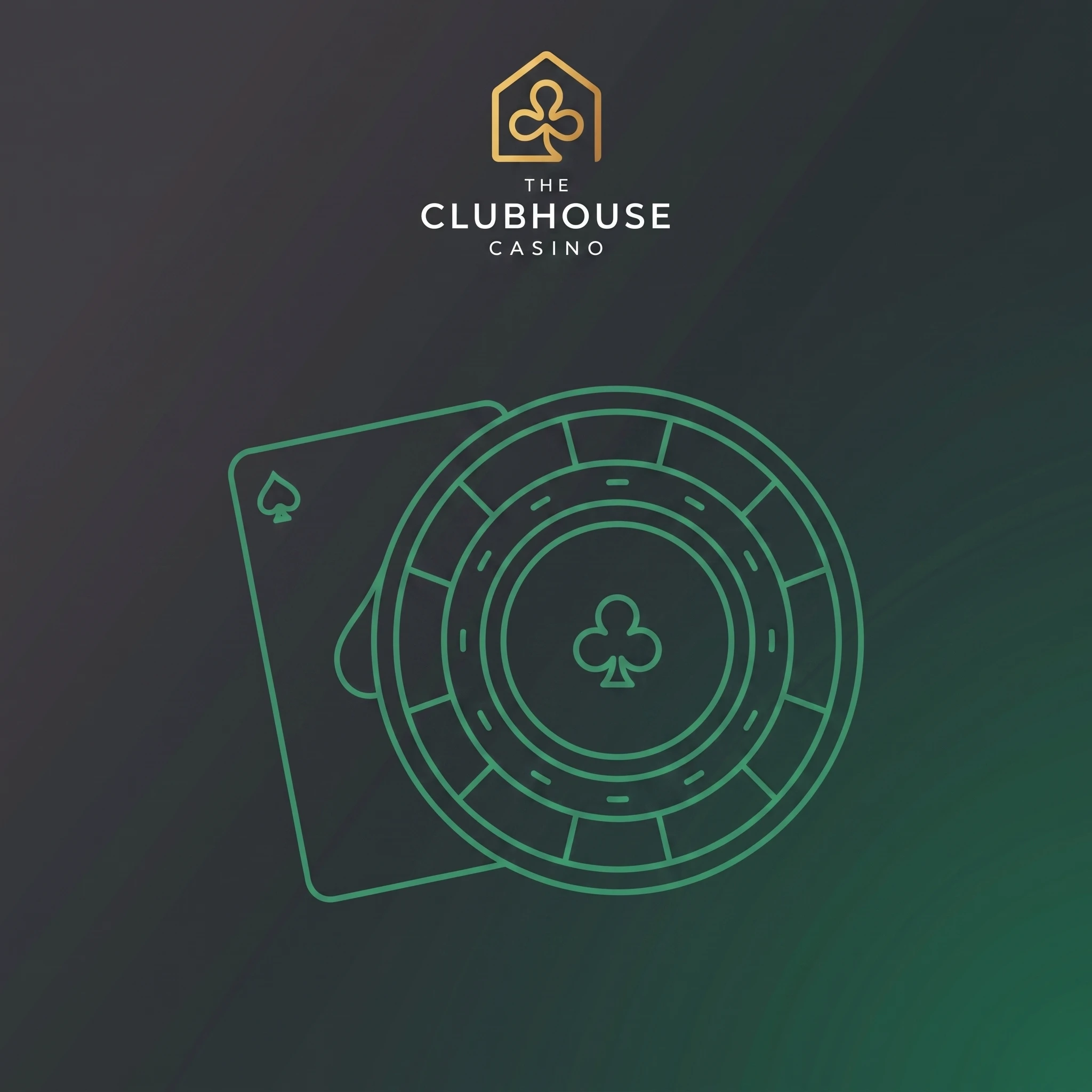 Clubhouse Casino cards and gaming chip